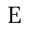 Buchstabe E für Leistungen Übersicht