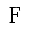 Buchstabe F für Leistungen Übersicht