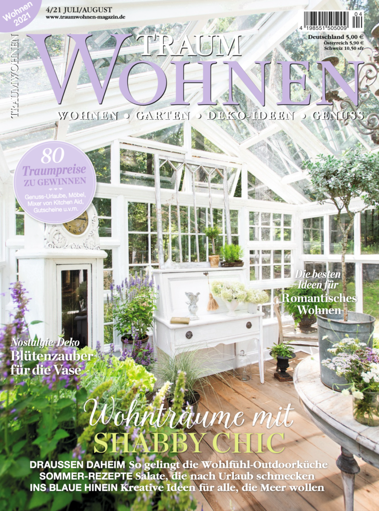 Cover des Magazins Traumwohnen als Referenz
